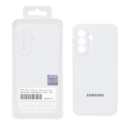 قاب سیلیکونی پاک کنی اورجینال Master Quality مدل Samsung Galaxy A37 - سفید (پک دار)