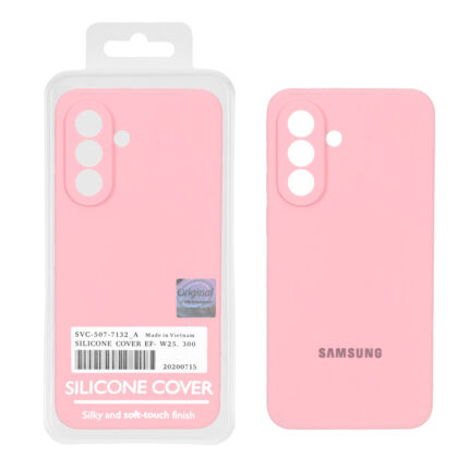 قاب سیلیکونی پاک کنی اورجینال Master Quality مدل Samsung Galaxy A37 - صورتی (پک دار)