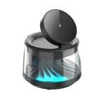 اسپیکر و شارژر وایرلس پنج کاره Wiwu مدل Flow wi-w039 - مشکی (گارانتی شش ماهه شرکتی)
