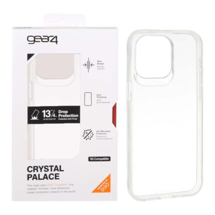 قاب Gear4 Crystal Palace شفاف Apple iPhone 15 Pro Max - (پک دار)