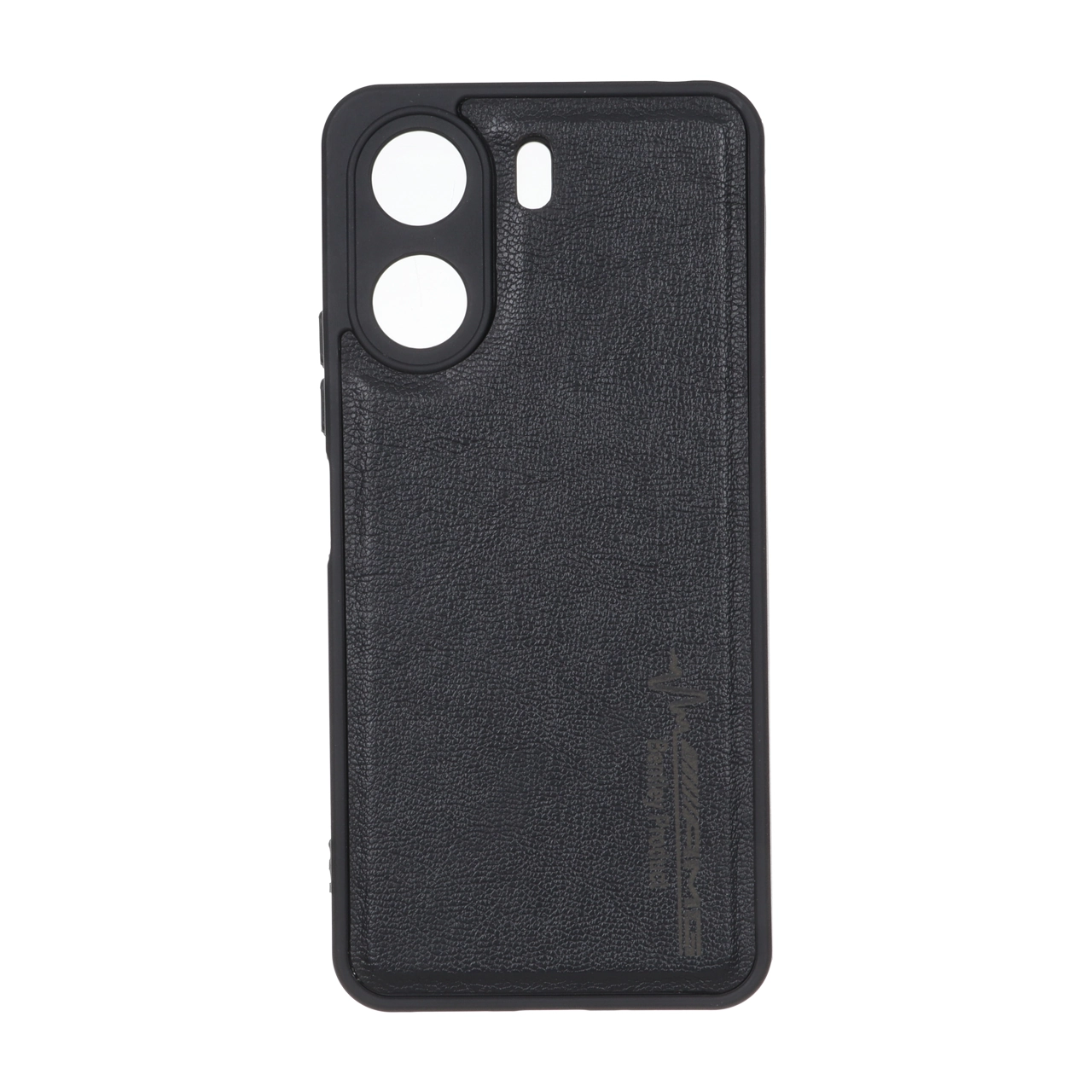 4580400 قاب طرح چرم AMG محافظ لنزدار Xiaomi Redmi 13C / Poco C65 - مشکی - تصویر 1