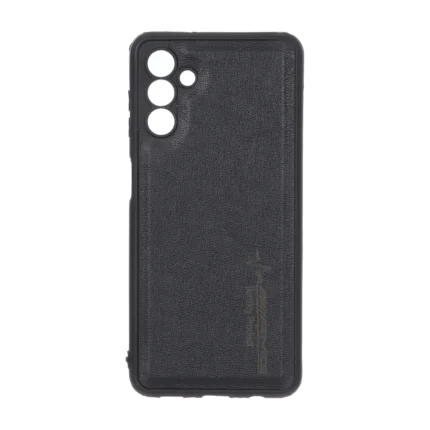 قاب طرح چرم AMG محافظ لنزدار Samsung Galaxy A13 5G / A04s / M13 4G / M23 / F13 - مشکی