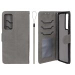 کیف موبایل مگنتی درجه یک داخل خز MNC Plus مدل Xiaomi Mi 12 / Mi 12X - خاکستری