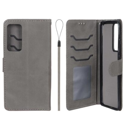 کیف موبایل مگنتی درجه یک داخل خز MNC Plus مدل Xiaomi Mi 12 / Mi 12X - خاکستری