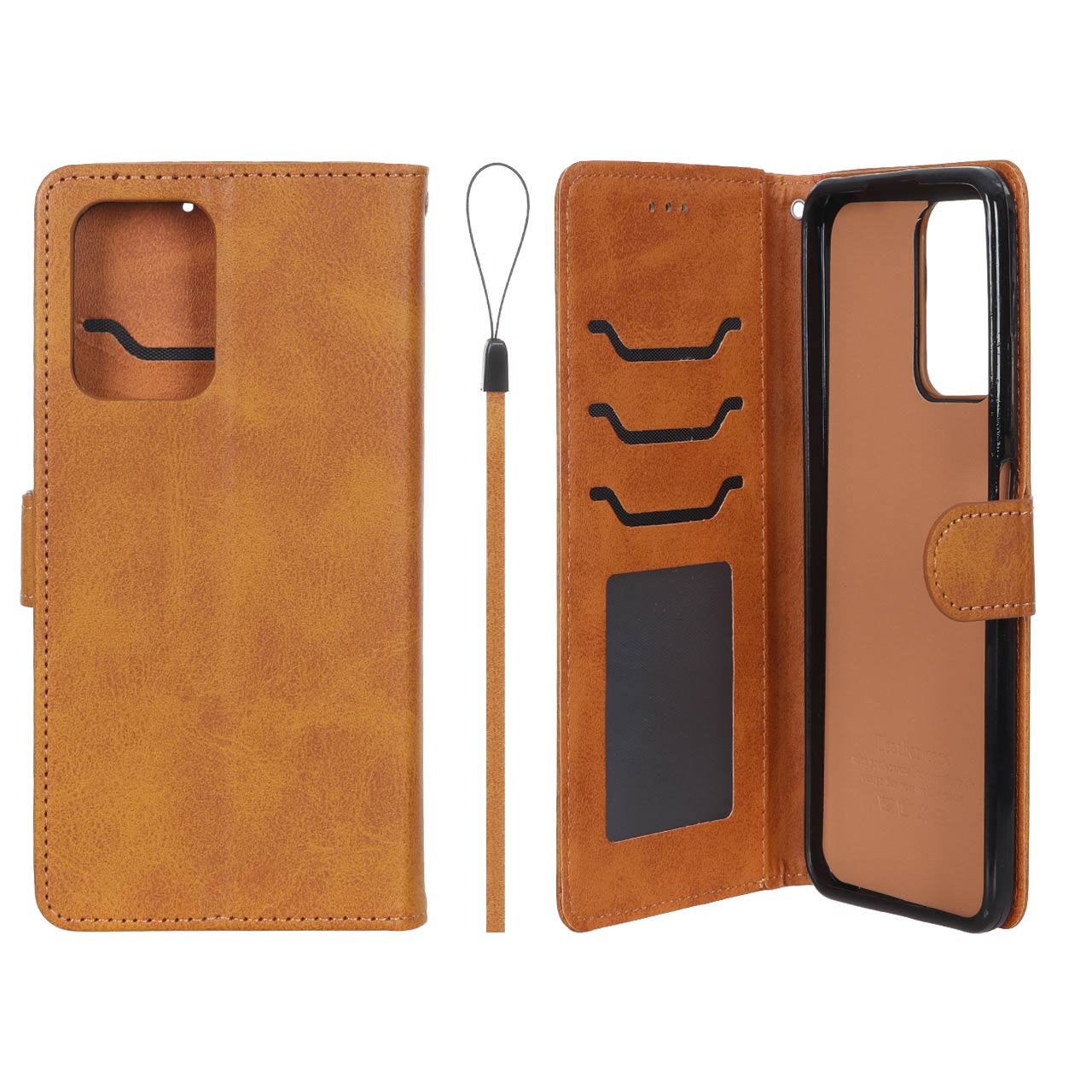 4580610 کیف موبایل مگنتی درجه یک داخل خز MNC Plus مدل Xiaomi Poco X4 GT / Redmi Note 11T Pro 5G / Redmi Note 11T Pro Plus - عسلی - تصویر 1