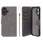 کیف موبایل مگنتی درجه یک داخل خز MNC Plus مدل Apple iPhone 17 - خاکستری