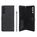 کیف موبایل مگنتی درجه یک داخل خز MNC Plus مدل Samsung Galaxy A14 - مشکی