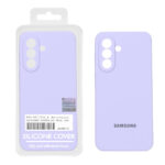 قاب سیلیکونی پاک کنی اورجینال Master Quality مدل Samsung Galaxy A57 - یاسی (پک دار)