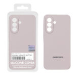 قاب سیلیکونی پاک کنی اورجینال Master Quality مدل Samsung Galaxy A57 - خاکی (پک دار)