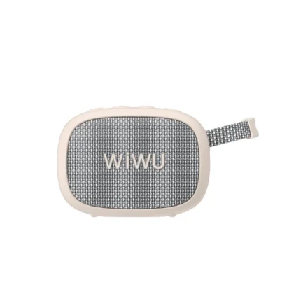 اسپیکر بی سیم Wiwu مدل GO FUN H1 - کرم - پک ضعیف (گارانتی شش ماهه شرکتی)