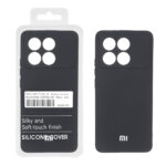 قاب نیو سیلیکون محافظ لنزدار RFF مدل Xiaomi Poco X6 Pro 5G / Redmi K70E - مشکی (پک دار)
