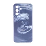 قاب لیزری Circle طرح مگ سیف محافظ لنزدار Samsung Galaxy A17 / A26 - آبی