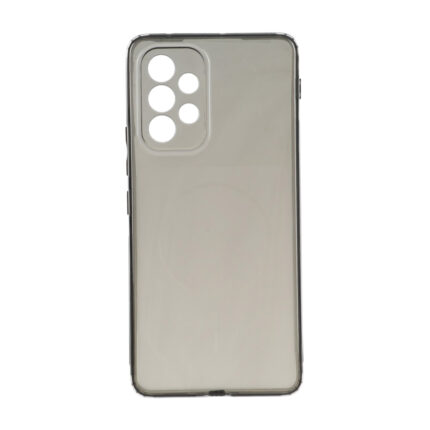 قاب ژله ای شفاف مستطیلی طرح مگ سیف Spark مدل Samsung Galaxy A53 - مشکی
