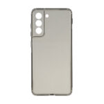 قاب ژله ای شفاف مستطیلی طرح مگ سیف Spark مدل Samsung Galaxy S21 FE - مشکی