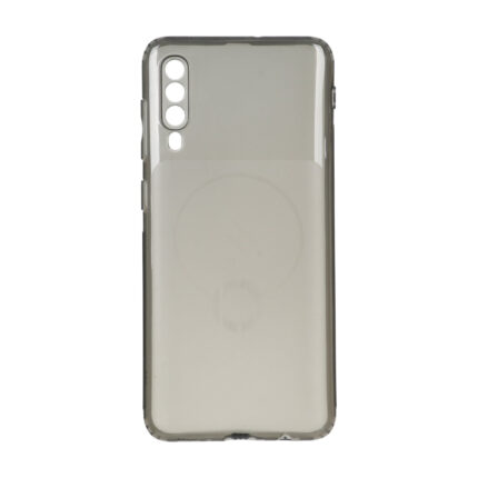 قاب ژله ای شفاف مستطیلی طرح مگ سیف Spark مدل Samsung Galaxy A50 / A50s / A30s - مشکی
