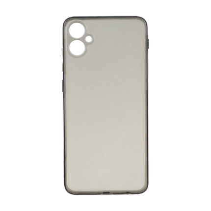 قاب ژله ای شفاف مستطیلی طرح مگ سیف Spark مدل Samsung Galaxy A05 / M05 / F05 - مشکی