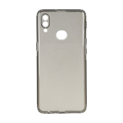 قاب ژله ای شفاف مستطیلی طرح مگ سیف Spark مدل Samsung Galaxy A10s - مشکی