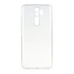 قاب ژله ای شفاف مستطیلی طرح مگ سیف Spark مدل Xiaomi Redmi Note 8 Pro