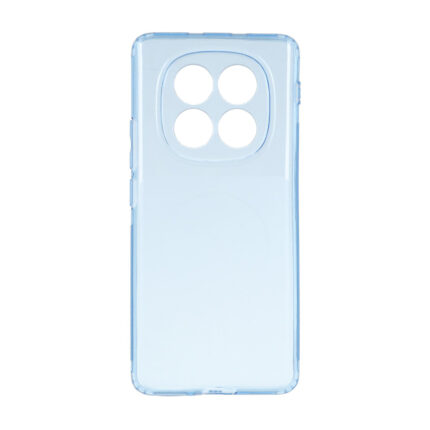 قاب ژله ای شفاف مستطیلی طرح مگ سیف Spark مدل Xiaomi Redmi Note 15 / Poco M8 5G - آبی