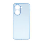 قاب ژله ای شفاف مستطیلی طرح مگ سیف Spark مدل Xiaomi Redmi A5 / Poco C71 - آبی