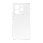 قاب ژله ای شفاف مستطیلی طرح مگ سیف Spark مدل Xiaomi Redmi Note 14 4G