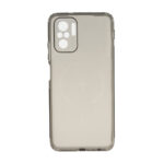 قاب ژله ای شفاف مستطیلی طرح مگ سیف Spark مدل Xiaomi Redmi Note 10 4G / Redmi Note 10S / Poco M5S - مشکی