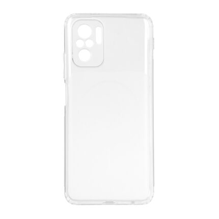 قاب ژله ای شفاف مستطیلی طرح مگ سیف Spark مدل Xiaomi Redmi Note 10 4G / Redmi Note 10S / Poco M5S