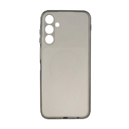 قاب ژله ای شفاف مستطیلی طرح مگ سیف Spark مدل Samsung Galaxy A15 - مشکی