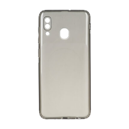 قاب ژله ای شفاف مستطیلی طرح مگ سیف Spark مدل Samsung Galaxy A30 / A20 - مشکی