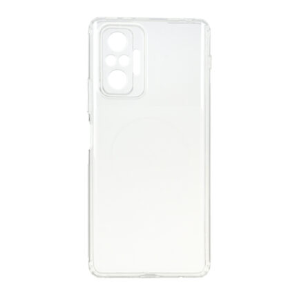 قاب ژله ای شفاف مستطیلی طرح مگ سیف Spark مدل Xiaomi Redmi Note 10 Pro 4G / Redmi Note 10 Pro Max