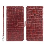 کیف موبایل مگنتی کروکو MNC مدل Xiaomi Redmi Note 9S / Redmi Note 9 Pro / Redmi Note 9 Pro Max - زرشکی