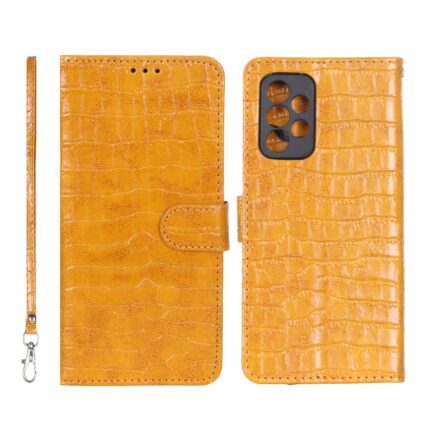کیف موبایل مگنتی کروکو MNC مدل Samsung Galaxy A52 / A52s - عسلی