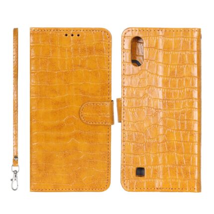 کیف موبایل مگنتی کروکو MNC مدل Samsung Galaxy A10 / M10 - عسلی
