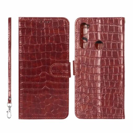 کیف موبایل مگنتی کروکو MNC مدل Xiaomi Redmi Note 8 - زرشکی