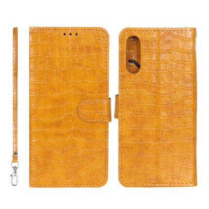 کیف موبایل مگنتی کروکو MNC مدل Samsung Galaxy A50 / A50s / A30s - عسلی