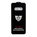 محافظ صفحه نمایش شیشه ای Full Cover ESD Anti Static - Super 9D مدل Xiaomi Redmi 15 / Poco M7 4G