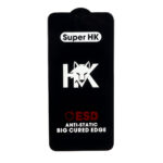 محافظ صفحه نمایش شیشه ای Full Cover ESD Anti Static - Super HK مدل Apple iPhone 11 Pro Max / iPhone X Max / iPhone Xs Max