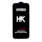 محافظ صفحه نمایش شیشه ای Full Cover ESD Anti Static - Super HK مدل Apple iPhone 15 Pro
