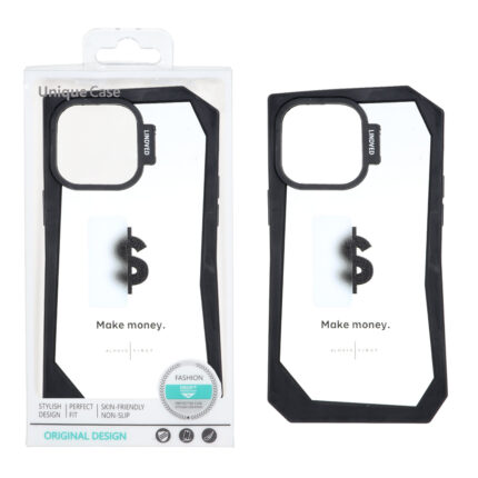 قاب Lindved شفاف طرح دار Apple iPhone 14 Pro Max - کد 34 (پک دار)