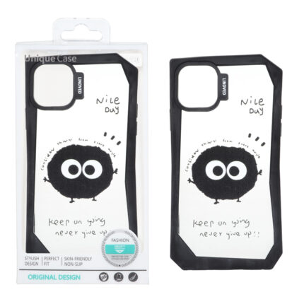 قاب Lindved شفاف طرح دار Apple iPhone 11 Pro Max - کد 42 (پک دار)
