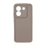 قاب Solid Case مدل Xiaomi Poco M7 Pro 5G - قهوه ای