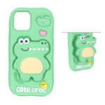 قاب Cate croc استند شو Apple iPhone 12 Pro / iPhone 12 - سبز