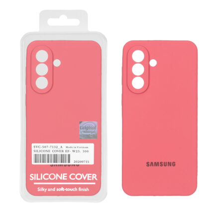 قاب سیلیکونی پاک کنی اورجینال Master Quality مدل Samsung Galaxy A57 - هلویی (پک دار)