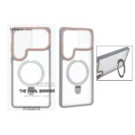 قاب اورجینال Unique Case مات لوپ استندشو Samsung Galaxy S26 Ultra - خاکستری (پک دار)