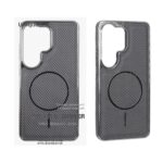 قاب اورجینال Unique Case هاشور مگنت فلزی Gunmetal مدل Samsung Galaxy S26 Ultra - طوسی (پک دار)