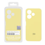 قاب سیلیکونی پاک کنی اورجینال Master Quality مدل Xiaomi Redmi 13X / Redmi 13 4G / Poco M6 4G - لیمویی (پک دار)