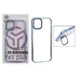 قاب SwitchFlip پشت سخت شفاف محافظ لنز طلقی استندشو Apple iPhone 12 Pro / iPhone 12 - آبی (پک دار)