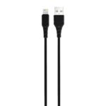 کابل شارژ آیفون - مشکی - فله - MN(بدون پک)