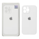 قاب سیلیکونی پاک کنی اورجینال Master Quality مدل Apple iPhone 13 Pro Max - سفید (پک دار)