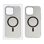 قاب اورجینال کریستالی MagSafe شفاف Creative مدل Apple iPhone 13 Pro Max - مشکی (پک دار)